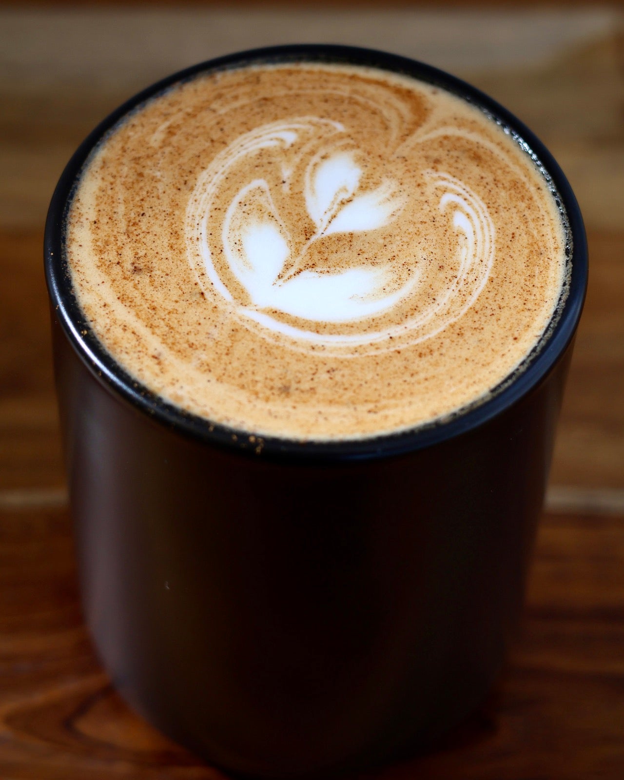 Hot spiced latte from the fall photo set