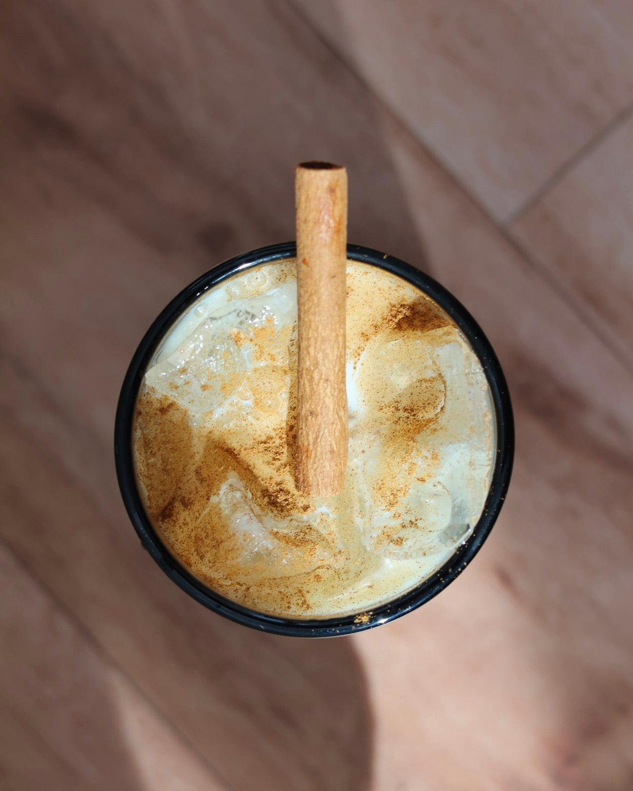 Iced spiced drink from the fall photo set